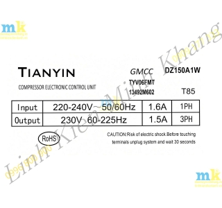 ( SP1920 ) Bo Công Suất Chạy Block DZ150A1W 